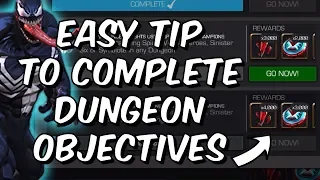 Easy Tip To Complete Spider-Man Dungeon Objectives - Marvel Contest of Champions
