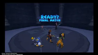 Leon & Yuffie (Pain And Panic Cup) - Kingdom Hearts 2.5 HD Final Mix Boss Battle