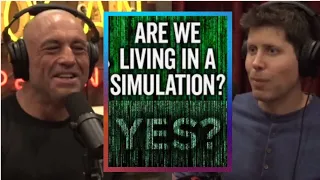 Joe Rogan - Sam Altman - AI is Internet on Steroids - Are we in a Simulation? Is AI Government Good?