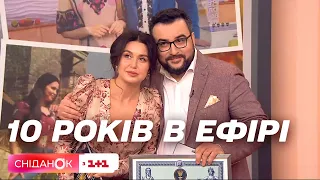 Рекорд українського ТБ: Руслан Сенічкін і Людмила Барбір 10 років в ефірі