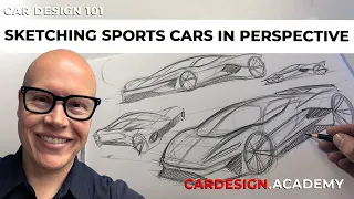 Car Design 101: Drawing Sports Cars in Perspective