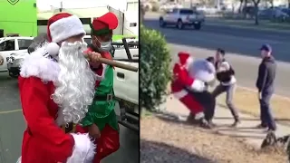 Police Go Undercover as Santa and Elves to Make Arrests