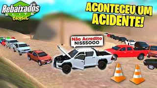 ACONTECEU UM ACIDENTE COM A HILUX É O TRÁFEGO DE VEÍCULOS DA ATUALIZAÇÃO! DO REBAIXADOS ELITE BRASIL