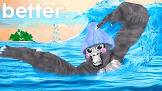 I Became THE BEST SWIMMER IN GORILLA TAG…