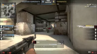 CSGO - 1v5 clutch and a USP ace!