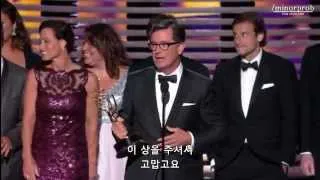 2014 Emmys Outstanding Variety Series - The Colbore Report (Korean sub)