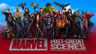 All The Marvel Cinematic Post-Credits Scenes Compilation (2008-2017)