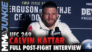 UFC 249: Calvin Kattar full post-fight interview