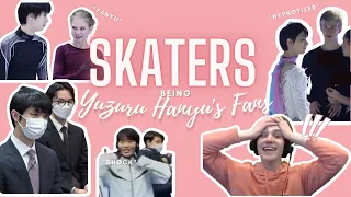 skaters being a fanyu for more than 10 minutes (羽生結弦)