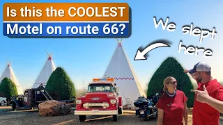 Is this WEIRDEST motel in the USA?! | Route 66 Monument Valley to Holbrook