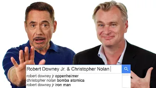 Robert Downey Jr e Christopher Nolan rispondono alle domande del web | Wired Italia