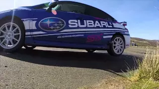 Subaru R4 Rally Car Hairpin