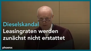 BGH-Urteil zum Dieselskandal: Voraussichtlich keine Rückzahlung von Leasingraten