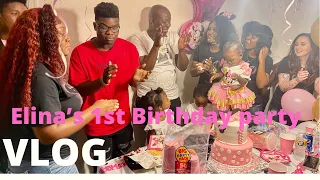 VLOG| ELINA’S 1st BIRTHDAY PARTY 🥳 VIN CELEBRE PREMYE FÊTE ELINA AVÈK TOUT FANMI AN / ZANMI |