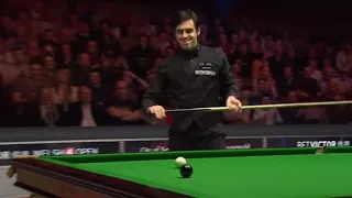 Welsh Open 2014 - 12th frame (Ronnie's 147)