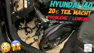 Hyundai i40 Lenkung schlägt im Stand und flattert während der Fahrt 20€ Teil bringt abhilfe!