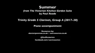 Summer from the Victorian Kitchen Garden Suite by Paul Reade. Piano accompaniment.