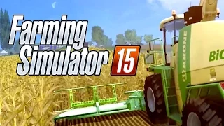 Farming Simulator 2015 Уборка канолы Ч1)))
