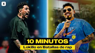 10 Minutos de Lokillo en BATALLAS DE RAP Vol. 2 🇨🇴