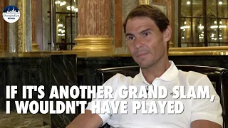 'I had to play with my foot asleep.' Nadal talks about difficult, special French Open title