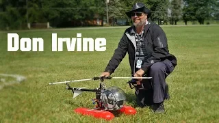 Don Irvine flying Heli-Baby NT at IRCHA Scale Contest 2017