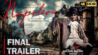 [4K HDR] NAPOLEON - Reveal Trailer (60FPS) Joaquin Phoenix, Ridley Scott | Movie 2023