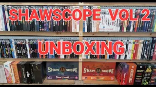 Shawscope Vol 2. Blu Ray boxset Unboxing. Arrow Video