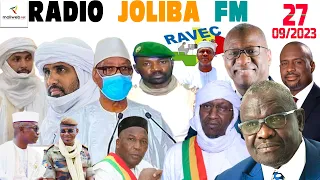 La Revue de Presse de la RADIO JOLIBA FM du 27 SEPTEMBRE 2023