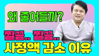 [EP.62] 남자에게 사정과 사정액 감소는 어떤 의미일까?｜발기력｜정력｜남성갱년기｜오르가슴의 강도