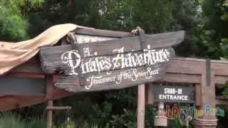 A Pirates Adventure interactive game in Walt Disney World