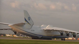 Antonov An-225 MRIYA START of SIX ENGINES