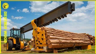 Amazing Homemade Firewood Processing Machine, Super Fast Wood Cutting Machine On Another Level 🪓21