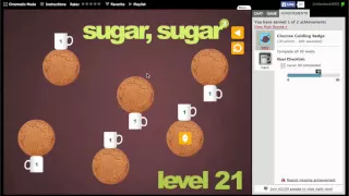 Sugar, sugar 3 Walkthrough (Easy and Hard Badges)