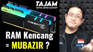 RAM KECEPATAN TINGGI MUBAZIR? Membahas Dukungan Memory Controller CPU Modern (2022)