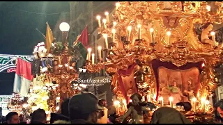 Candelore in Via Caronda - Sant'Agata 05/02/2016 Catania