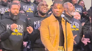 Kirk Franklin’s musical tribute to Kevin Lemons feat. Higher Calling “More than I can bear”