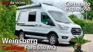 Weinsberg CaraTour Ford 550 MQ - un van che promette agilità e maneggevolezza