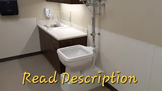Toilet/Combo Flush At Hospital Read Description