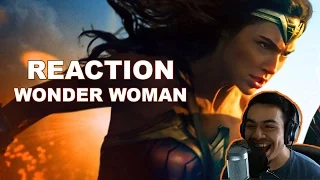 Wonder Woman Official Trailer Reaction with Gal Gadot Posters