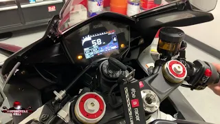 Aprilia RSV4 RR | ECU Re-flash at Motorcycle Mall