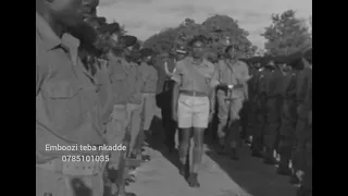 Idi Amin mu Lubiri e Mengo. 1972