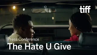 THE HATE U GIVE Press Conference | TIFF 2018