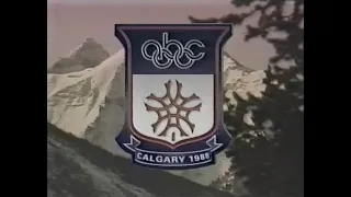 Exhibitions, Fluff Pieces, Men's Medal Award Ceremony - 1988 Calgary Winter Games, Fig Skating (ABC)