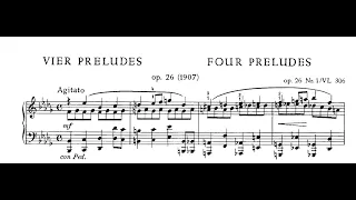 Микалоюс Чюрлёнис (1875–1911) - 4 Прелюдии, op. 26 (VL306, 307, 310, 311) - Алдона Дварионайте