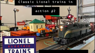 Classic Lionel Trains in Action! Running session # 2