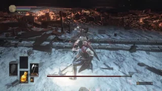 Dark Souls 3 Level 1 Sister Friede, Father Ariandel, and Blackflame Friede