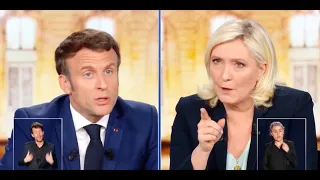 Macron à Le Pen : "Vous allez créer la guerre civile" avec l'interdiction du voile islamique