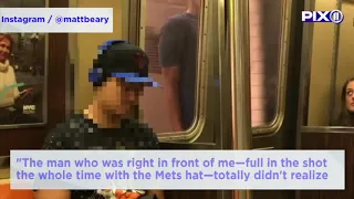 Subway surfer's illegal C train ride caught on video