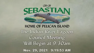 November 29, 2021 - Indian River Lagoon Council Meeting