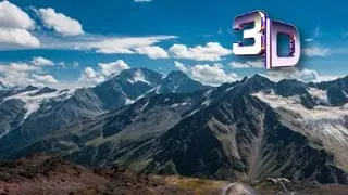 Дикая природа России. Кавказские горы (в 3D)